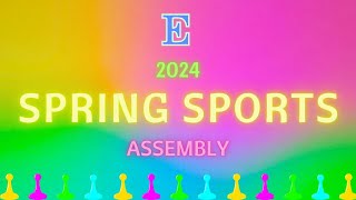 2024 Spring Sports Assembly  Eastlake High School [upl. by Munafo]