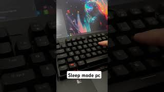 sleep mode PC  short cut key Windows 11 new update [upl. by Maxie]