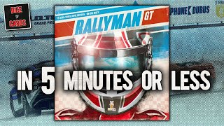 RALLYMAN GT Review in 5 Minutes or Less [upl. by Jolyn]