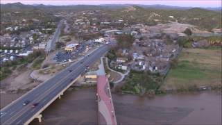 Downtown Aerial footage of Wickenburg Arizona  Wickenburg Round About [upl. by Marylynne]