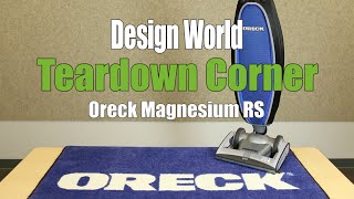 Inside the lightweight vacuum Orecks Magnesium RS  Teardown Corner [upl. by Arotal]