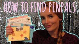 HOW TO FIND PENPALS  TOP 5 TIPS ♡ [upl. by Nylassej]