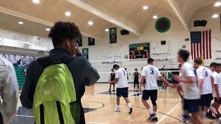 Boys Volleyball Chatsworth vs Granada Hills 2018 [upl. by Ibson64]