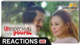 Reactions  quotUnexpected na maraming emotionsquot  Unexpectedly Yours [upl. by Roselani]