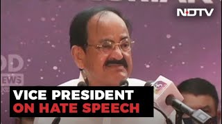 Venkaiah Naidu Practise Your Religion But Dont Indulge In Hate Speech [upl. by Oliric]