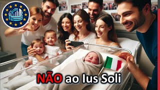 NÃO ao Ius Soli [upl. by Ahsirahc]