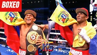 Ismael Barroso vs Ohara Davies  TKO  Pelea Historica [upl. by Lamberto801]