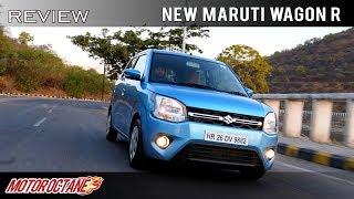 New Maruti Wagon R 2019  Review in Hindi  MotorOctane [upl. by Kendra]