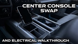 How to Install and Wire Center Console in a 20152020 Ford F150 13th Gen [upl. by Ennalorac869]