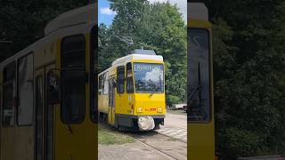 Alte Berliner Tatra KT4DTM im Straßenbahn Museum Wehmingen tram trainspotting tatra shorts [upl. by Betthezul216]