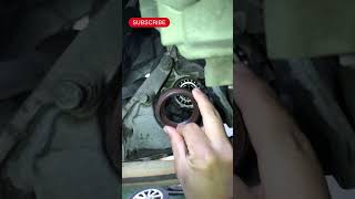 Drive Shaft Oil Seal Replacement shorts mechanic tricks [upl. by Dolores277]