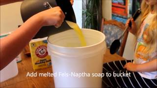 How to Make Your Own Homemade Liquid Laundry Soap [upl. by Munster984]