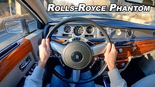 2008 RollsRoyce Phantom Tungsten Edition  What Its Really Like to Drive the Best Luxury Car POV [upl. by Ahsenet]