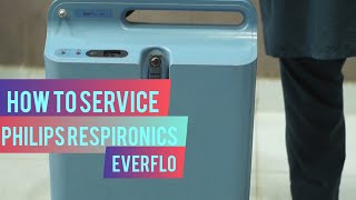 How to service Philips Respironics Everflo Oxygen concentrator  03233365253 [upl. by Woodcock]