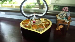 Music Box Ballet Heart Box  Canon in D [upl. by Aihtniroc55]