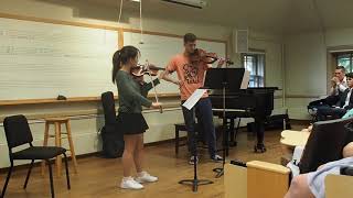 Passacaglia Handel amp Halvorsen  Viola and Violin Duet [upl. by Emawk]