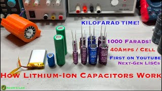 How LithiumIon Super Capacitors Work Lithium Hybrid Supercapacitors amp More  Part 1 [upl. by Chalmer534]