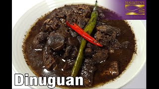 quotDINUGUANquot ILOKANO VERSION  PORK DINUGUAN  DINARDARAAN [upl. by Cochrane]