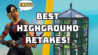 The BEST And Easiest Highground Retakes In Fortnite Chapter 5 [upl. by Muiram]