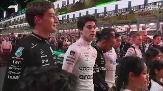 THE NATIONAL ANTHEM OF SAUDI ARABIA  FORMULA 1 2023 SAUDI ARABIAN GRAND PRIX [upl. by Nagy676]