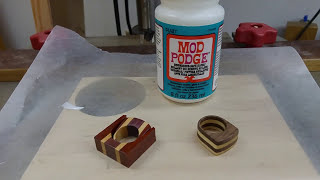 Does Mod Podge Make Wood Dishwasher Safe Part 1 [upl. by Ardnosak]