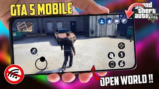 Top 5 Best Open World High Graphics Game Like  GTA V ON PlaY StorE  RRXREREX [upl. by Nere]