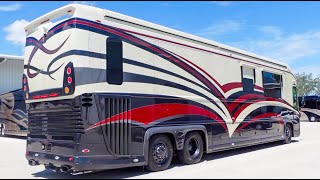 The Nicest Motorhome Under 500k on the Market September 2023  Custom Newell Coach 1292 [upl. by Uhsoj]