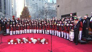 Philadelphia Boys Choir amp Chorale sing quotFeliz Navidadquot  NBC TODAY on December 23 2019 [upl. by Anez]