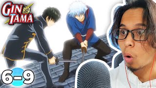 GINTOKI VS HIJIKATA🔥  Gintama Episode 6 7 8 amp 9 Reaction [upl. by Greff925]