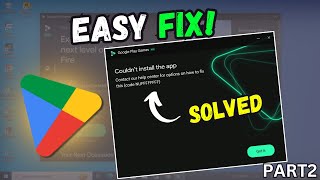 How to Fix Google Play Games Error Code NUFFFFFFFF  Google Play Games Beta PC Not Installing [upl. by Lyred]