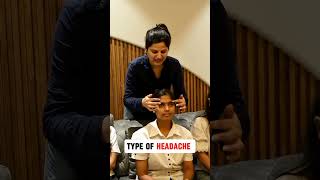 Types of Headache  headaches Identify shortsfeed ytshortsindia pain cause ache symptoms [upl. by Aztin395]