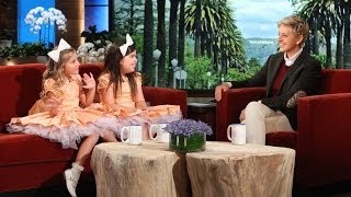 Sophia Grace amp Rosies Oscar Advice for Ellen [upl. by Mercer]