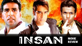 Insan 2005  Ajay Devgn  Akshay Kumar amp Tusshar Kapoor  Movie Review  Full Action Hindi Drama [upl. by Zaragoza]