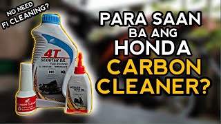 HONDA CARBON CLEANER SA HONDA CLICK 125i  iwas Fi cleaning [upl. by Feola]