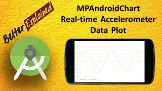 Working Code Oct 2019  Real Time Accelerometer Data Plot in Android using MPAndroidChart Library [upl. by Enilesoj]