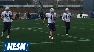 Julian Edelman Returns Patriots Have Perfect Practice Attendance [upl. by Sydel926]