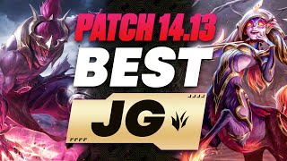 The BEST Junglers For All Ranks On Patch 1413  Season 14 Tier List League of Legends [upl. by Jaylene]