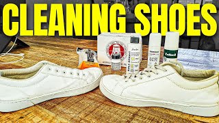 How To Use The Angelus Acrylic White Leather Paint [upl. by Yeo]