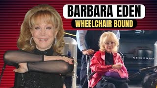 Barbara Eden Receives Wheelchair Assistance At LAX At Age 92 [upl. by Ordnasil]