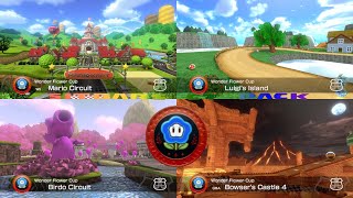 Mario Kart 8 Deluxe  Sitbars CT Pack v30  Wonder Flower Cup [upl. by Seys912]