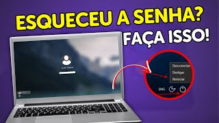 Como RECUPERAR A SENHA do Windows 1110 SEM PROGRAMAS Guia Super Fácil [upl. by Neirda668]