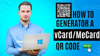 vCard QR Code Generator  Instant QR Code Generator for vCardMeCard [upl. by Yeaton]