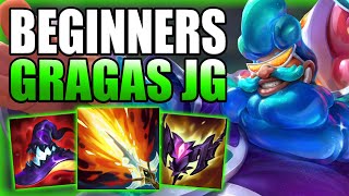 THIS IS HOW GRAGAS JUNGLE CAN EASILY CARRY GAMES FOR BEGINNERS  Gameplay Guide League of Legends [upl. by Arlin]