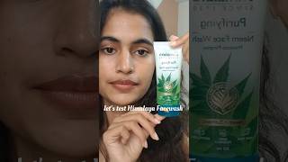 Himalaya Neem Facewash ph testshortsskincarephtest [upl. by Aileme]