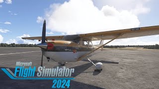 MSFS 2024  Ferry Flight in the 172  MSFS 2024 Career Mode [upl. by Nored]