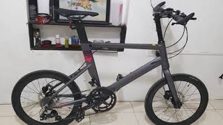 đã bán MINI VELO JAVA CL2 bánh 20ich Xe còn mới gần như 99 giá 9tr lhzalo 0353212962 [upl. by Kermit949]