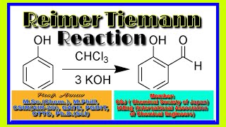 Reimer tiemann reactionReimer tiemann reaction mechanism Reimer tiemann reaction bsc 2nd year [upl. by Annitsirhc530]