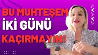 BU MUHTEŞEM İKİ GÜNÜ KAÇIRMAYIN AŞK İSTEYENE AŞK PARA İSTEYENE PARA GELİYOR [upl. by Neesay]