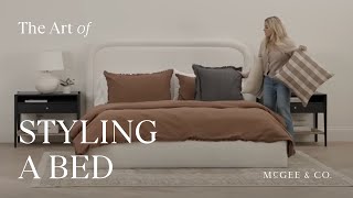 The Art of Bed Styling How To Style Your Bed Like An Interior Designer with Shea McGee [upl. by Akinaj623]