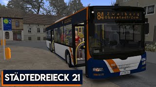 Das Städtedreieck im 21 Jahrhundert  Städtedreieck 21  Lets Play OMSI 2 184 [upl. by Galliett625]